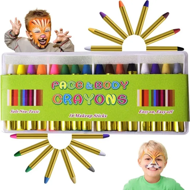 Bleistifte Körperfarbe Gesichts farbe Buntstifte Kit Make-up-Buntstifte