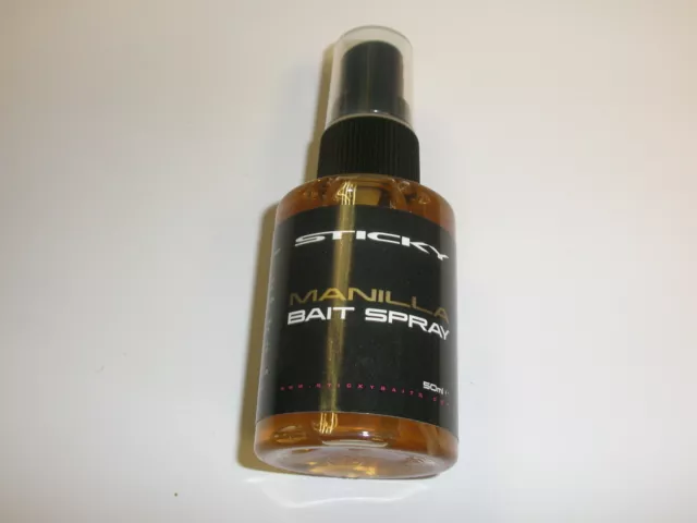 Sticky baits Manilla Appât Spray 50ml Carpe Pêche Matériel