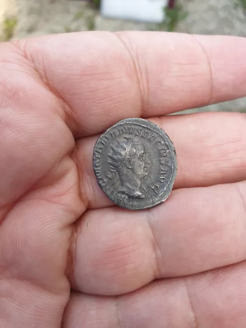 Monnaie Romaine Antoninien De Trajan Dece