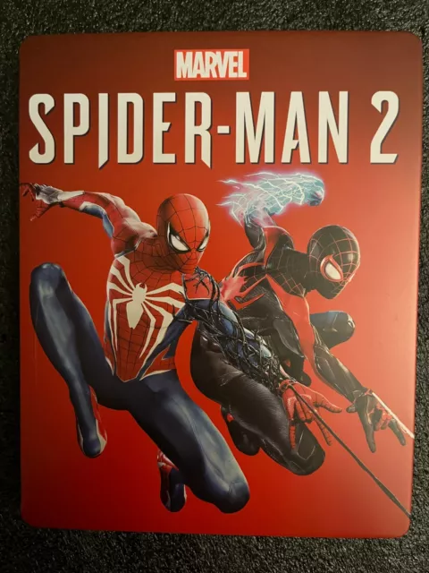 Spiderman Miles Morales Custom Made Steelbook Case for PS5 CASE ONLY