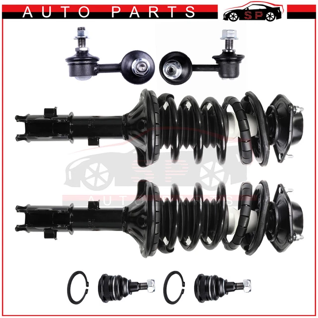 FRONT COMPLETE STRUTS Sway Bar End Links Kit For 2000 2005 Hyundai