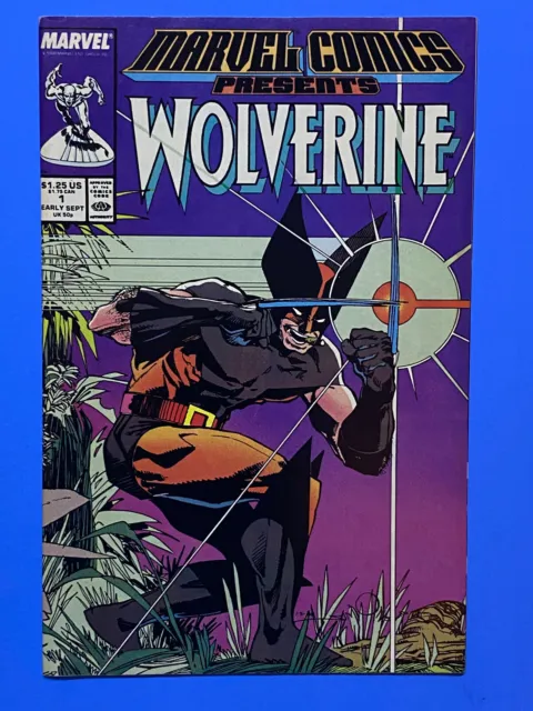 Marvel Comics Presents #1 (1988) Wolverine Vf/Nm 9.0
