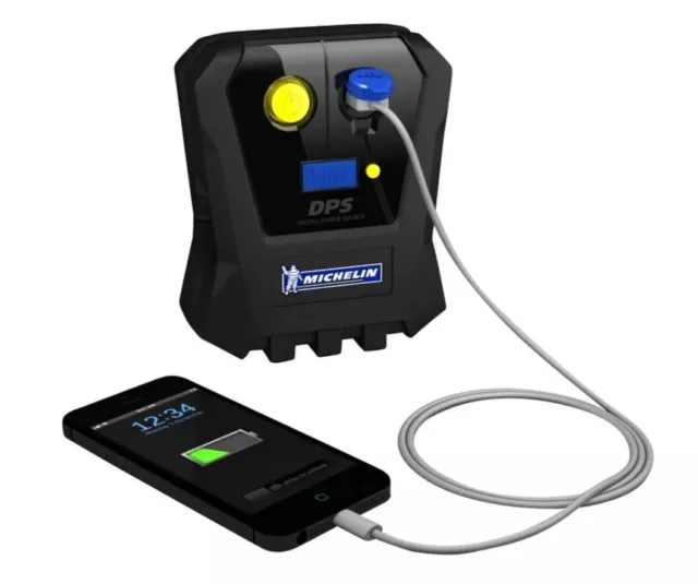 Michelin Micro Tyre Inflator 12V Digital Compact Compressor (12264) FREE POSTAGE 3