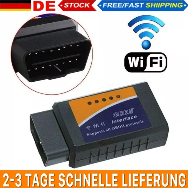 ELM327 ODB2 OBDII Auto Car Diagnosegerät WiFi-Für-IOS/Android Scanner