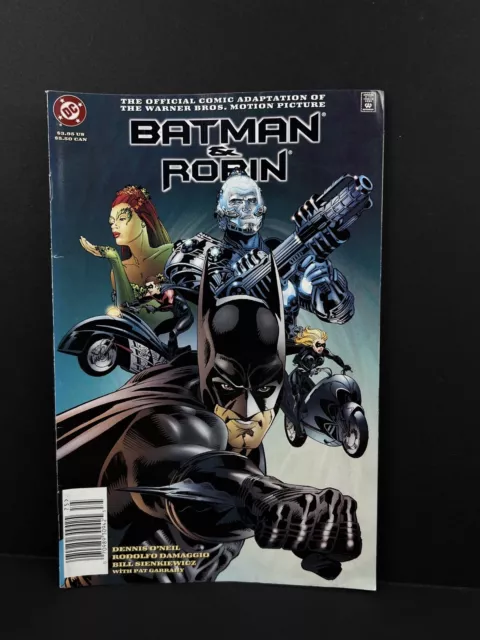 Official Comic Book Adaptation Of Batman And Robin Movie DC Good Vintage