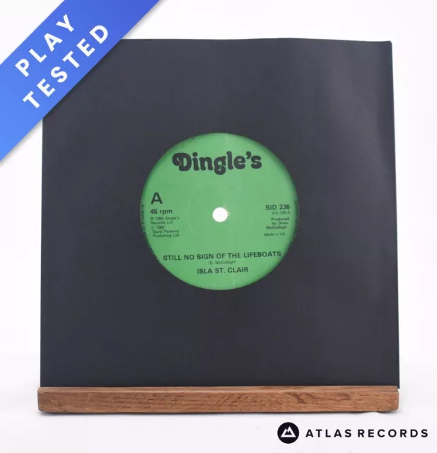 Isla St Clair - Still No Sign Of The Lifeboats - 7" Vinyl Record - EX