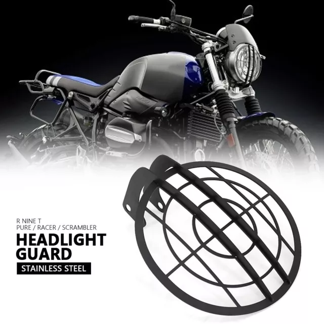 Motorcycle Head Light Guard Protector Cover Protection Grill for BMW R9T