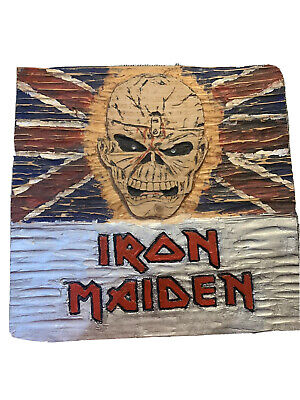 IRON MAIDEN (Eddie) Wood Carving By Hand (ONE OF A KIND)