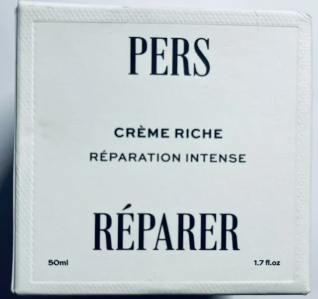 Pers «  Crème Riche » Réparation Intense- 50 Ml-Valeur 85€