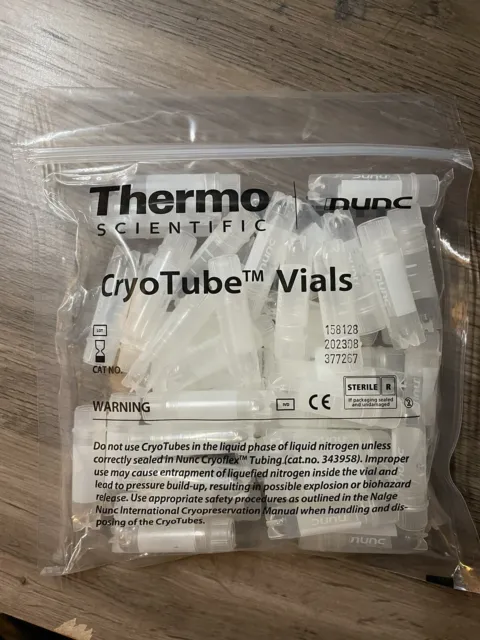 *Clearance* Thermo Scientific -Nunc 1.8ml Cryotube - Star Bottom  (50) 377267