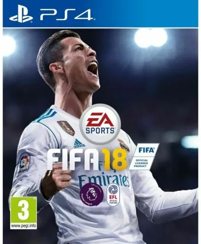 FIFA 18 (Sony PlayStation 4 2017) Video Game Quality Guaranteed Amazing Value