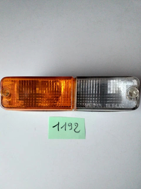 Clignotant Avant Gauche SEIMA Pour Peugeot 604 - Neuf, Cristal, Référence D'origine, Pièce De Collection