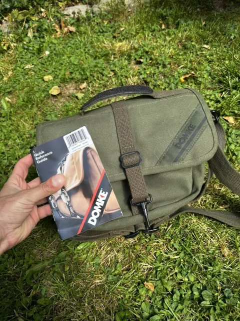 Domke F-10 JD Medium Shoulder Bag, Olive - Canvas #70000D