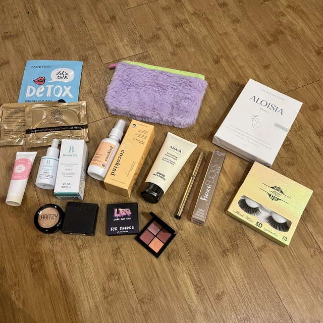 Lote Mixto Belleza Cuidado de la Piel Maquillaje Tamaños Completos y Viaje Nuevo Ipsy Boxycharm