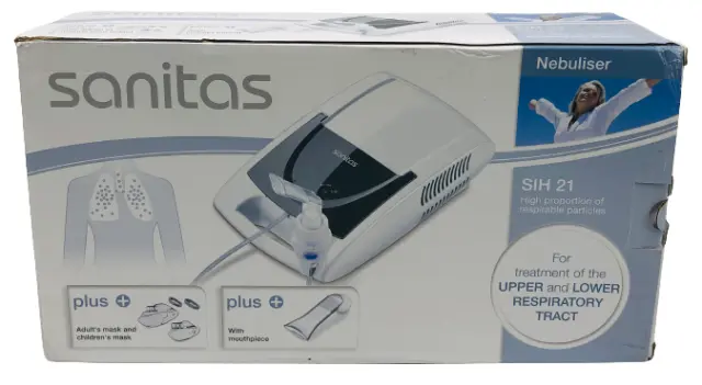 Sanitas SIH 21 Inhalator mit Kompressor-Drucklufttechnologie für Erwachsene ✅