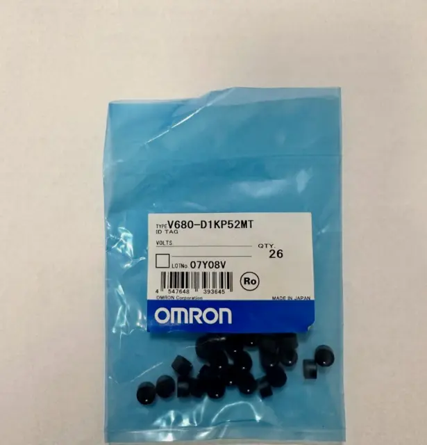 Omron V680-D1KP52MT RFID Transponder New In Box V680-D1KP52MT