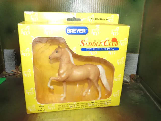 Breyer Horse Paddock Pal No. 1024 Delilah, The Saddle Club - IN ORIGINAL BOX