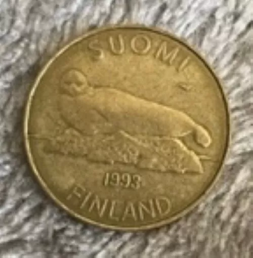 Finland Suomi 5 Markkaa Coin 1978