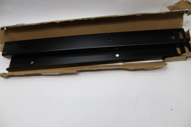 Interion Leg Bracket Kit for Office Partition Panels Black 238CP87