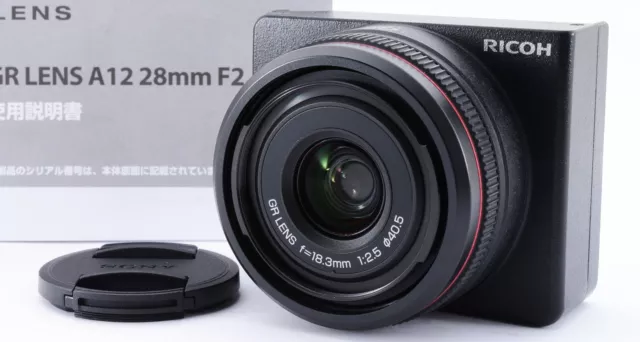 Ricoh GR LENS A12 28mm F/2.5 Lens Unit Module From JAPAN [Exc+++] #1600A