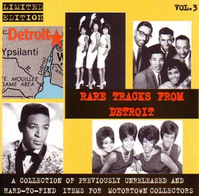 V.A. - RARE TRACKS FROM DETROIT Vol. 3  - Great MOTOWN