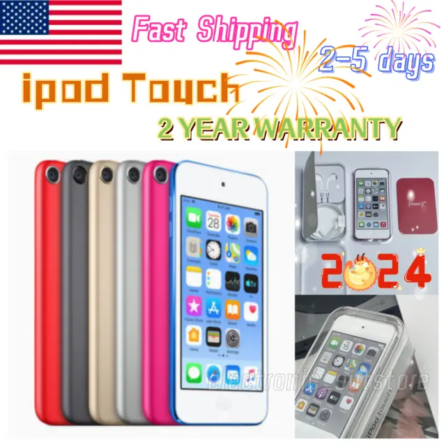🎄New Sealed Apple iPod Touch 7th Generation 128 256GB Mp4 MP3 Fast Ship 🎁 lot
