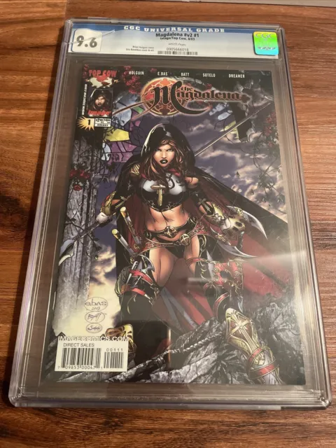 The Magdalena #1 V2 CGC 9.6 Art By Eric Basuluda Top Cow Image