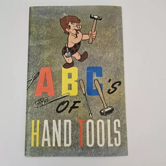 Vintage 1945 ABC’s Of Hand Tools, Walt Disney Productions, General Motors Book