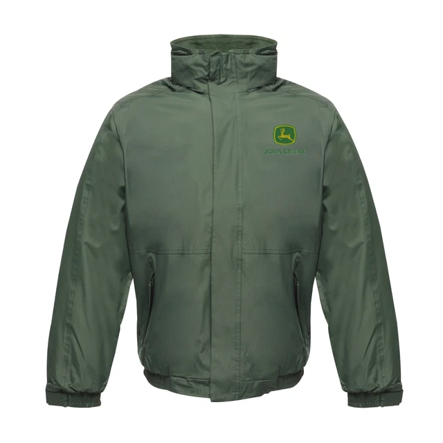 JOHN DEERE EMBROIDERED Waterproof Jacket 39.99 PicClick UK