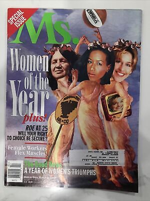 Ms. Magazine Women Of The Year Roe WNBA January February 1998