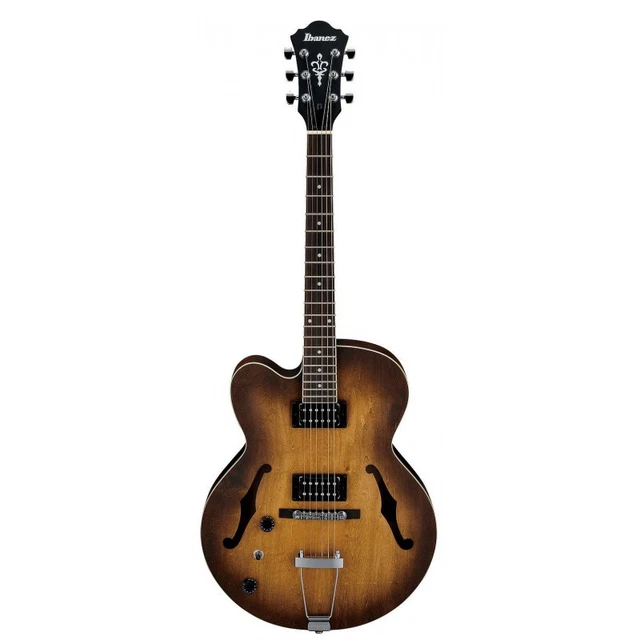 Ibanez AF55L-TF - Guitare électrique gaucher hollow body - Tobacco flat