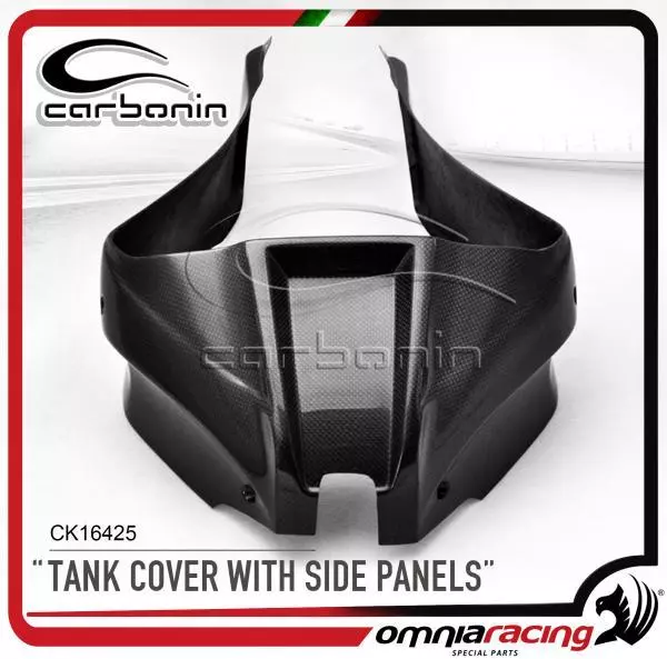 Carbonin Treibstofftank Deckel Side Panel Kohlefaser Kawasaki ZX-10R Ninja 11>15