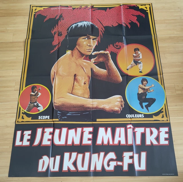 Affiche Cinema 120x160 le jeune Maitre du kung-fu
