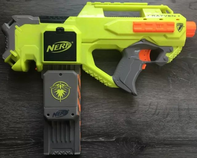 NERF N-Strike Rayven CS-18 Firefly Tech Blaster (Comes w/ Darts/Magazine)