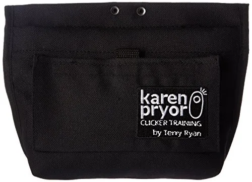 Karen Pryor Clicker Training Black Treat Pouch by Terry Ryan