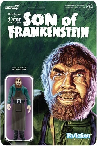 UNIVERSAL MONSTERS R - UNIVERSAL MONSTERS REACTION - YGOR - New COLLEC - B600z