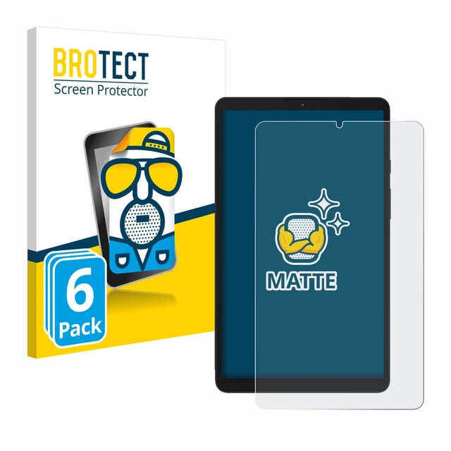 6x Antiriflesso Pellicola Protettiva Opaca per Samsung Galaxy Tab A9 LTE