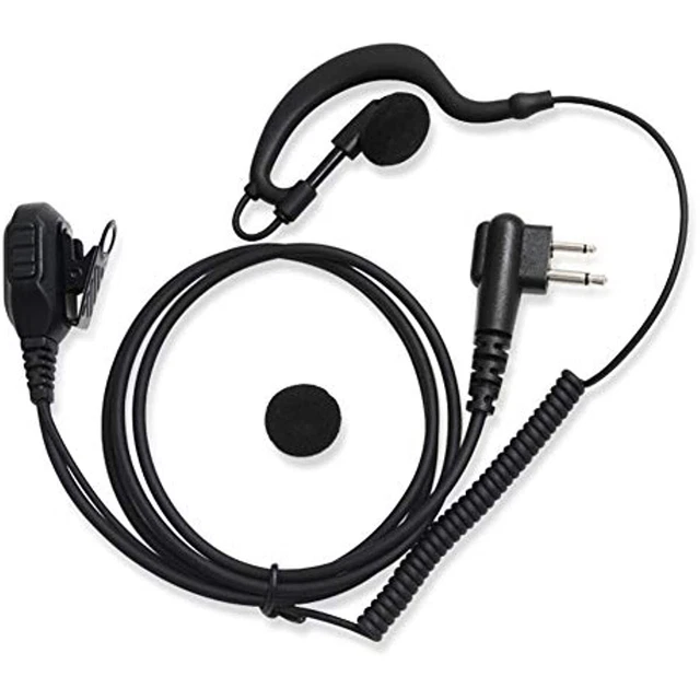 Earpiece Headset Mic for Motorola CLS1410 CLS1413 P180 P185 MV21C MV21CV MV22