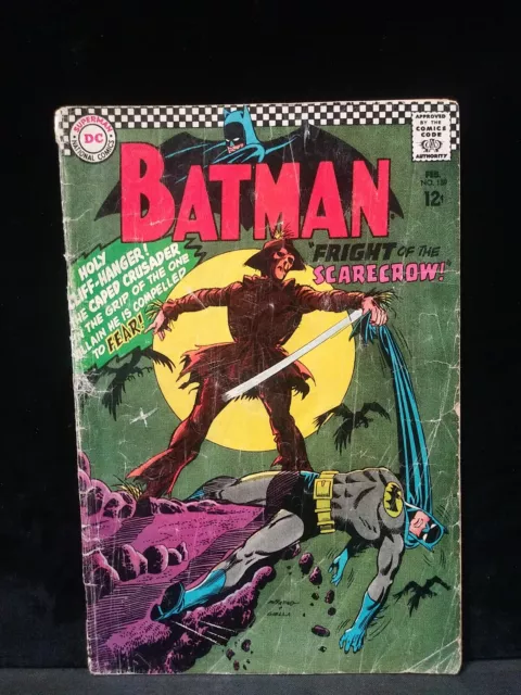 Batman #189 (1st Silver Age Scarecrow) DC Comics 1967