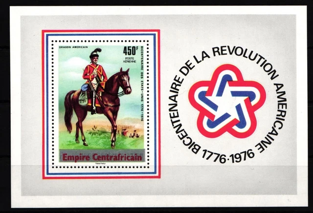 Central African Republic Block 10 Mint #JJ044