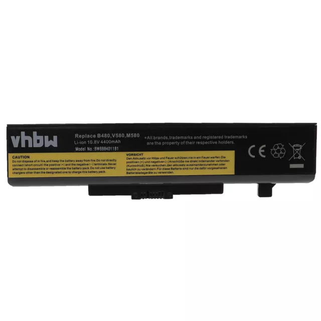 Akku Batterie 4400mAh für Lenovo ThinkPad Edge E530, E531, E535, E540, E545