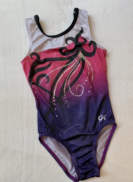 GK ELITE Leotard Gymnastics DREAMLIGHT Fairytale PINK PURPLE Tank OMBRÉ Leo CL GK ELITE Leotard Gymnastics DREAMLIGHT Fairytale PINK PURPLE Tank OMBRÉ Leo CL