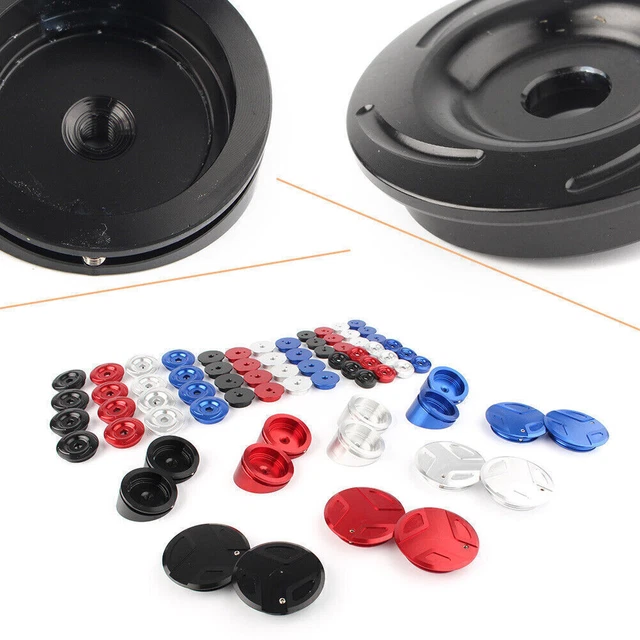 Telaio Tappo Terminale Foro Plug Decor Cover Kit 18 Pz per BMW R 1200 GS ADV 2013-2019