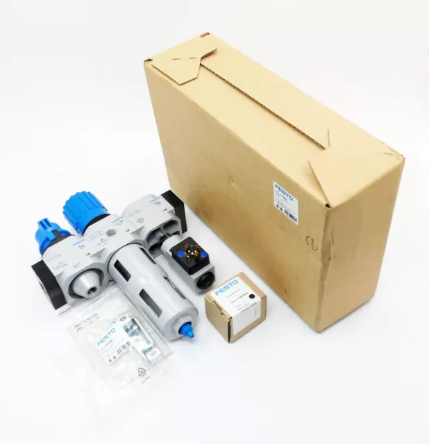 Festo LFR-1/2-D-MIDI-KF 185775 unità di manutenzione service unit - inutilizzato/IMBALLO ORIGINALE-