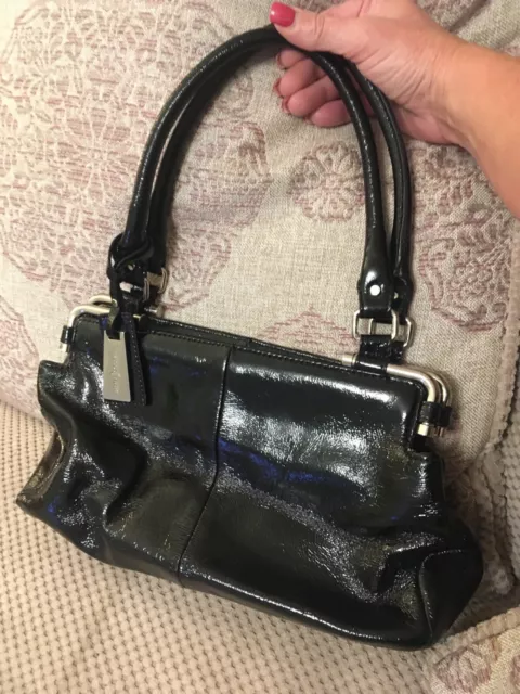 Black patent cheap bags debenhams