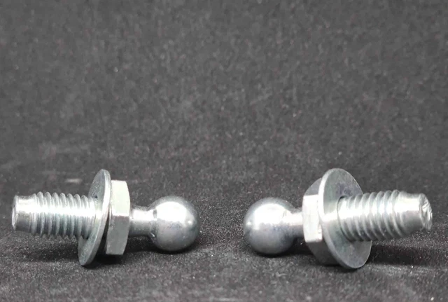 2X KUGELZAPFEN WHT006580 Gasdruckfeder Original Audi VW Heckklappe o ...