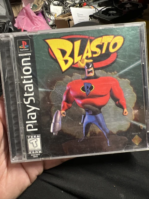 BLASTO SONY PLAYSTATION 1998 PS1 Playstation 1 CIB Complete Game