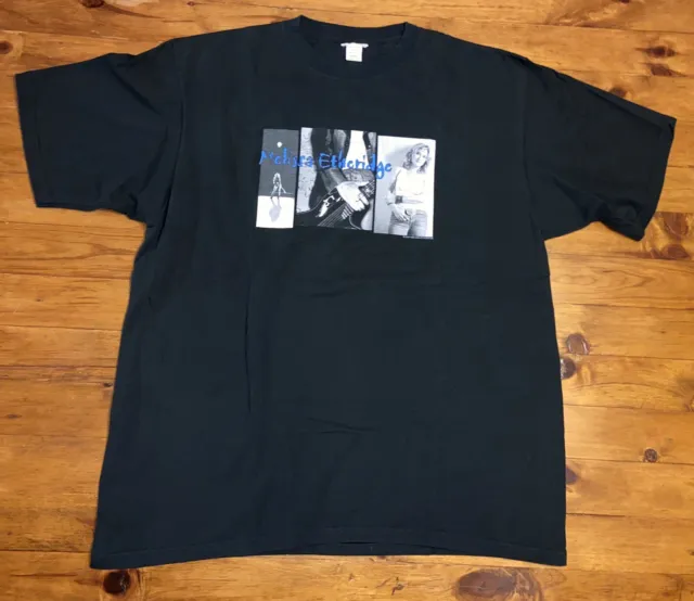 Vintage 2001 Melissa Etheridge Tour T Shirt Size XL Live And Alone Band Concert