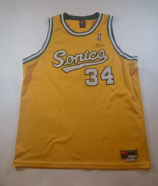 Mitchell & Ness NBA Swingman Jersey Seattle Supersonics 2006-07 Ray Allen #34 White - WHITE