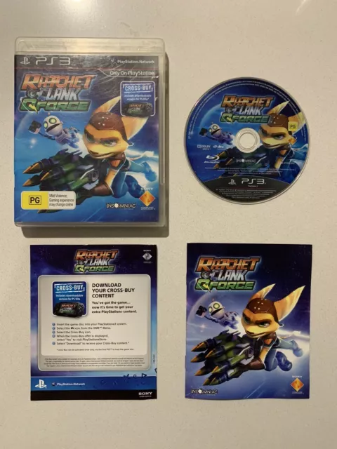 Ratchet and Clank QForce PS3 Game Complete &  Manual PlayStation 3 PAL G Q Force